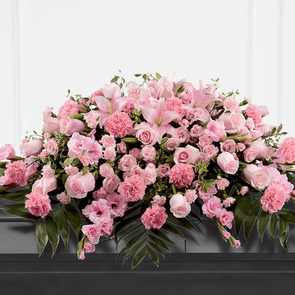 Garden of Comfort Casket Spray (Standard) –  Savannah Flower Market, Savannah GA