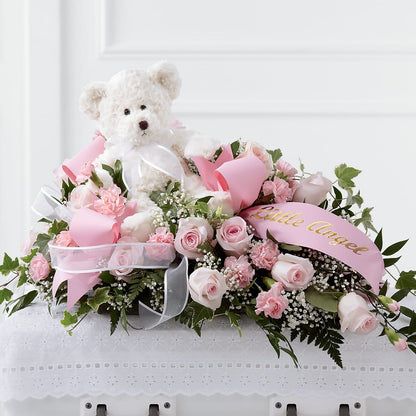 Touch of Sympathy Casket Spray –  Savannah Flower Market, Savannah GA