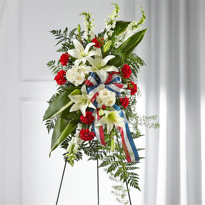 Stars of Life Standing Spray –  Savannah Flower Market, Savannah GA