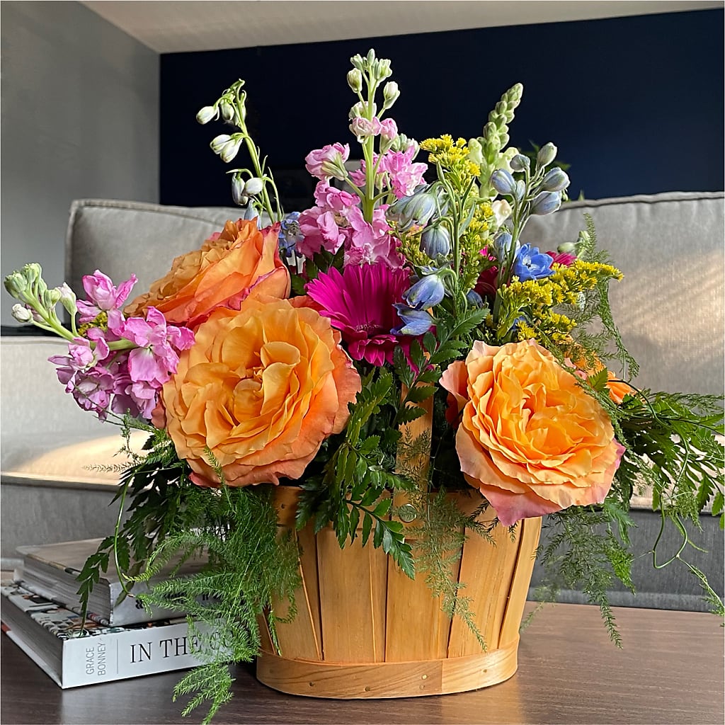 Garden of Life Basket –  Savannah Flower Market, Savannah GA