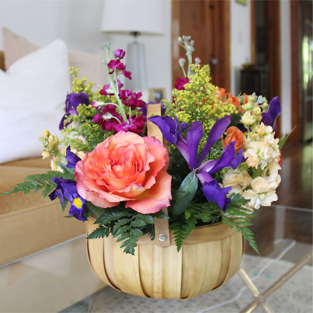 Garden of Life Basket –  Savannah Flower Market, Savannah GA