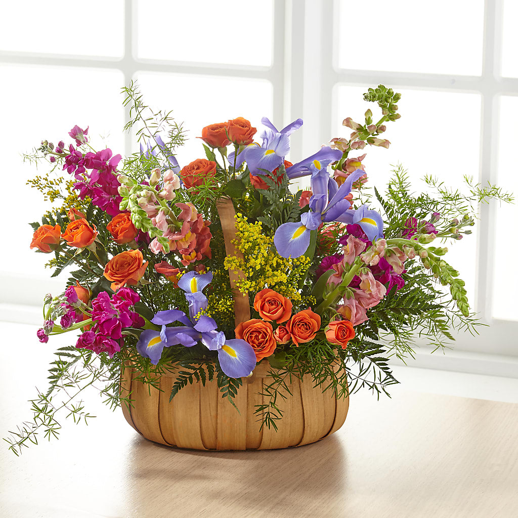 Garden of Life Basket –  Savannah Flower Market, Savannah GA