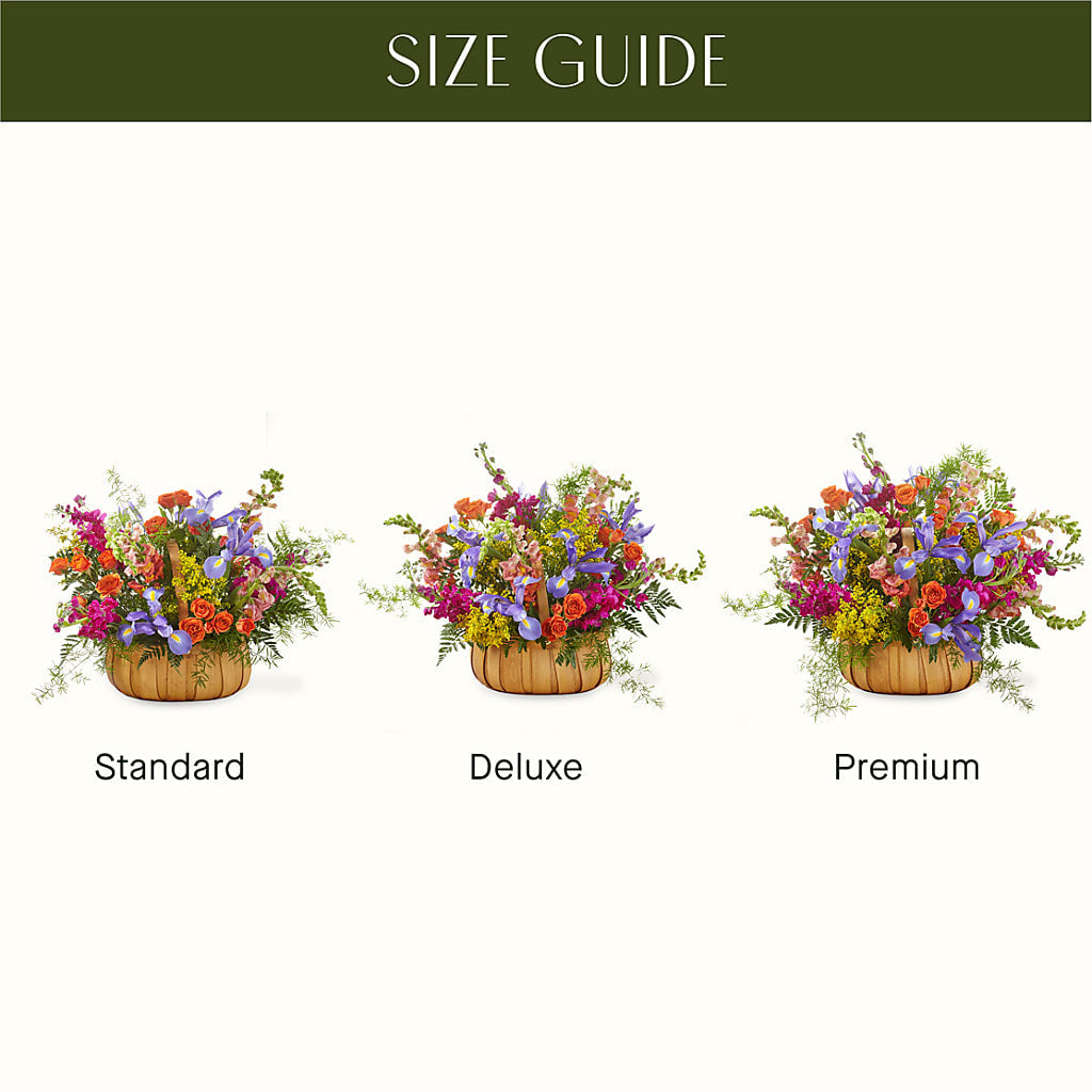 Garden of Life Basket –  Savannah Flower Market, Savannah GA