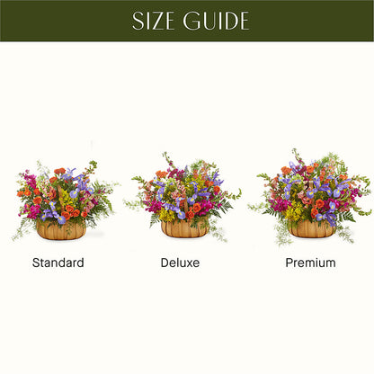 Garden of Life Basket –  Savannah Flower Market, Savannah GA
