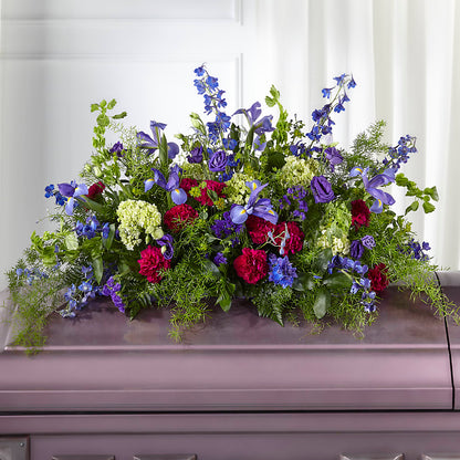 Always Treasured Casket Spray –  Savannah Flower Market, Savannah GA