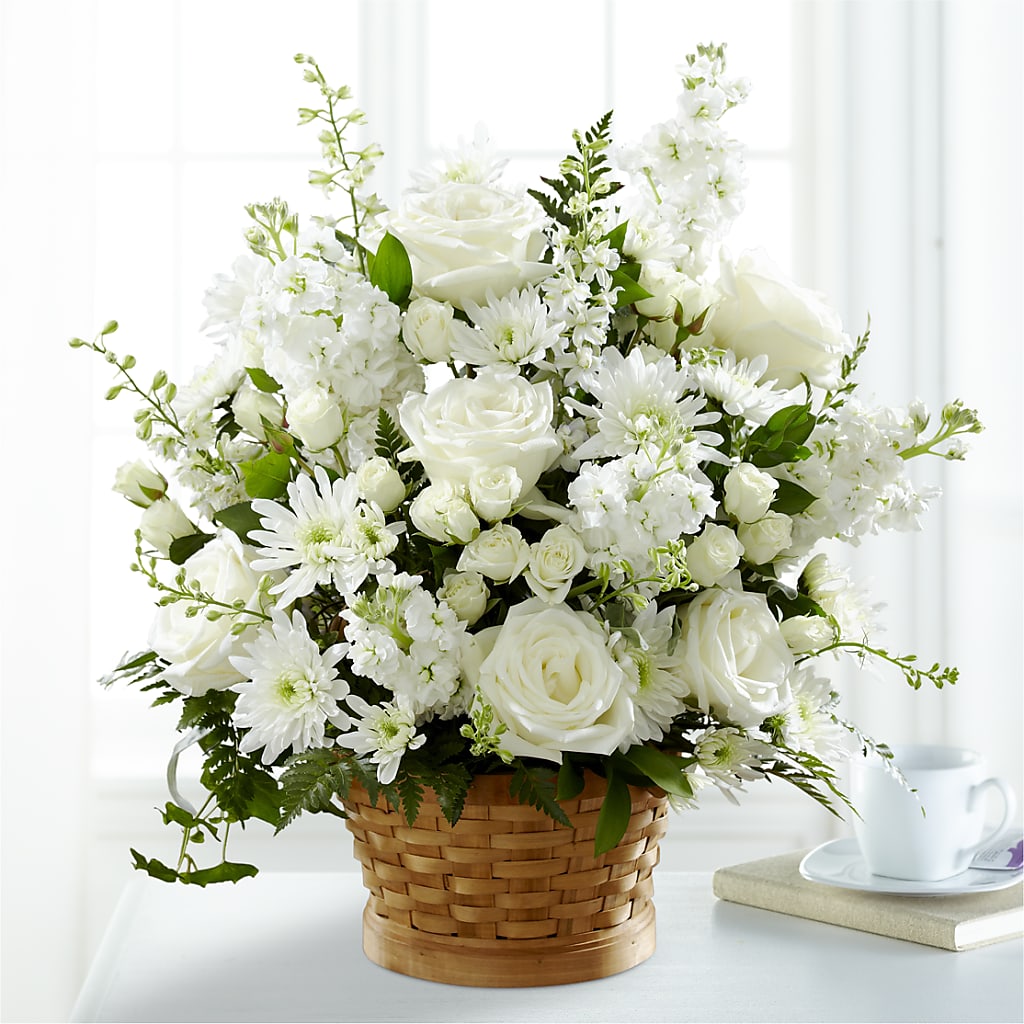 Heartfelt Condolences Arrangement –  Savannah Flower Market, Savannah GA