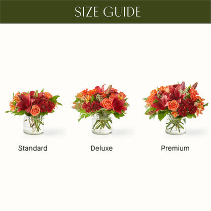 Crimson Leaves Bouquet –  Savannah Flower Market, Savannah GA
