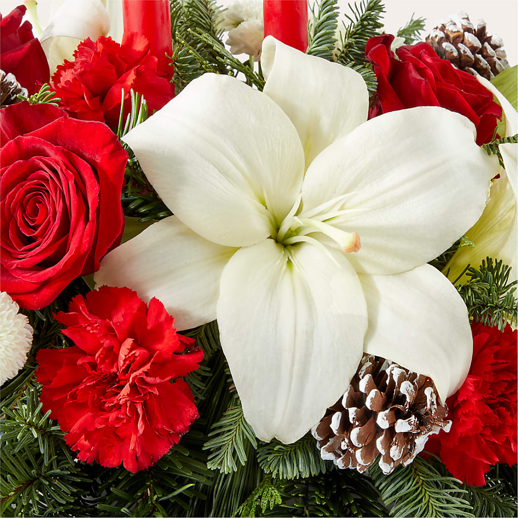 Seasonal Festivities Centerpiece –  Savannah Flower Market, Savannah GA