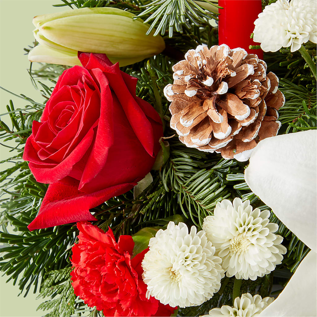 Seasonal Festivities Centerpiece –  Savannah Flower Market, Savannah GA