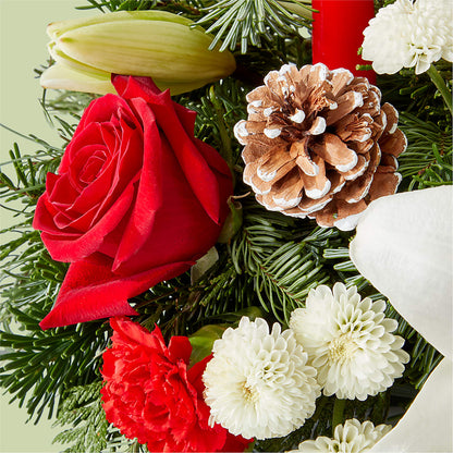 Seasonal Festivities Centerpiece –  Savannah Flower Market, Savannah GA