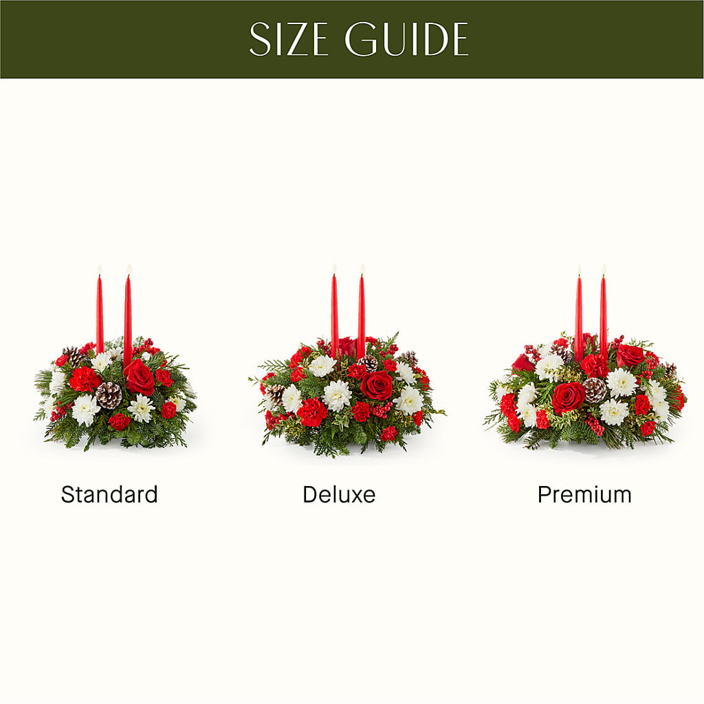Holiday Soiree Centerpiece –  Savannah Flower Market, Savannah GA