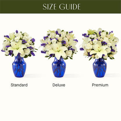 Sapphire Rush Bouquet –  Savannah Flower Market, Savannah GA