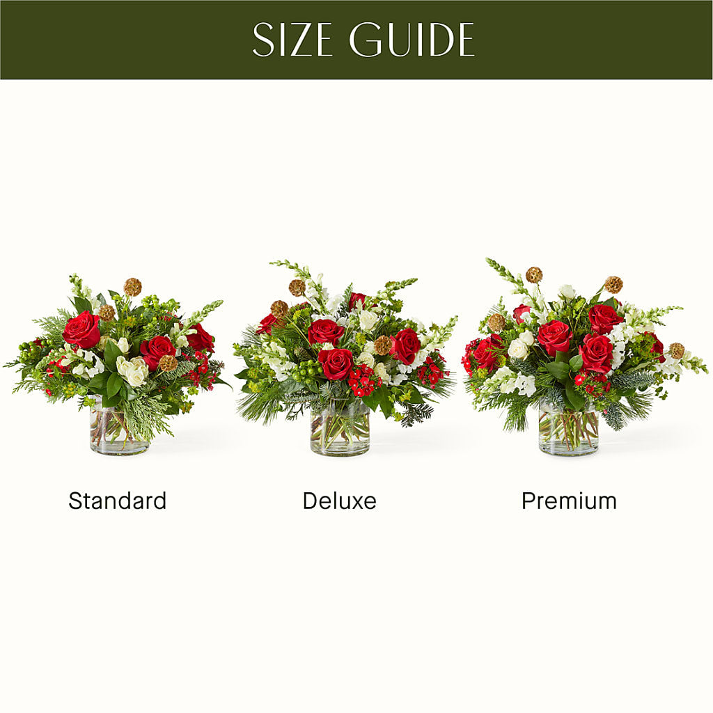 Deck the Halls Bouquet –  Savannah Flower Market, Savannah GA