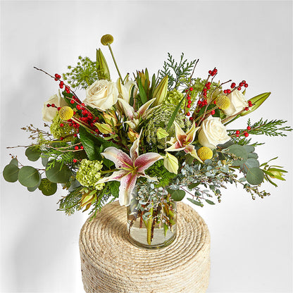 Berry & Bright Bouquet –  Savannah Flower Market, Savannah GA