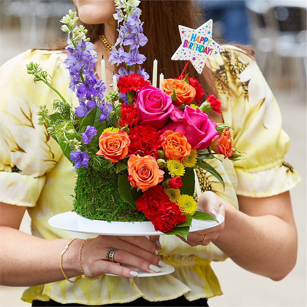 Best Year Yet Floral Cake –  Savannah Flower Market, Savannah GA