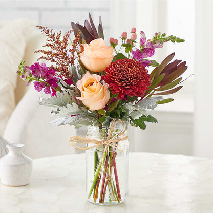 Moody Hues Bouquet –  Savannah Flower Market, Savannah GA