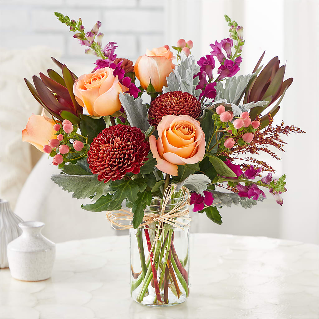 Moody Hues Bouquet –  Savannah Flower Market, Savannah GA