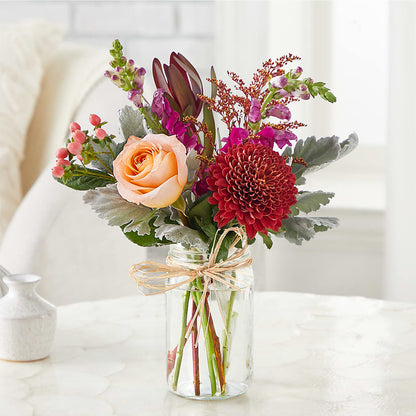 Moody Hues Bouquet –  Savannah Flower Market, Savannah GA