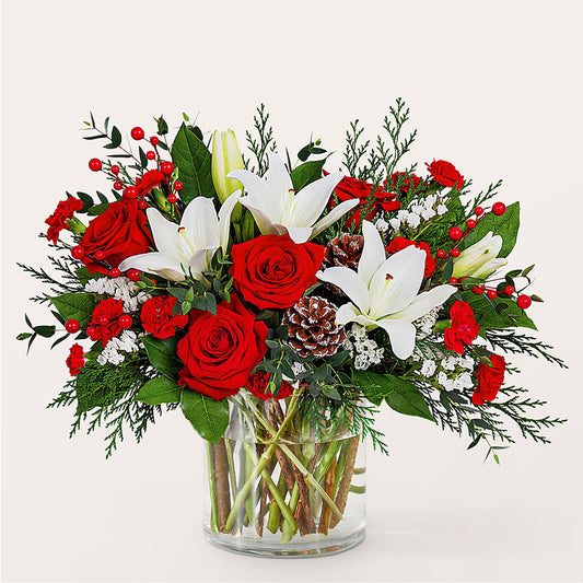 Best in Snow Bouquet –  Savannah Flower Market, Savannah GA