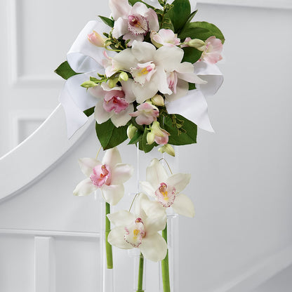 Perfect Entrance Pew Arrangement –  Savannah Flower Market, Savannah GA