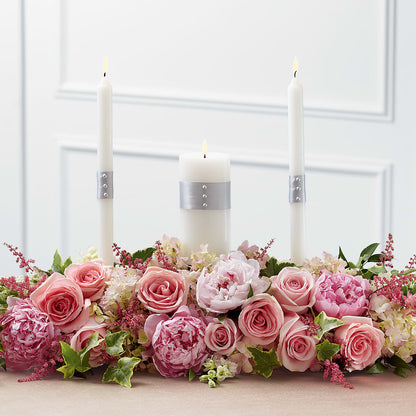 Worldwide Romance Unity Candle Arrangement –  Savannah Flower Market, Savannah GA