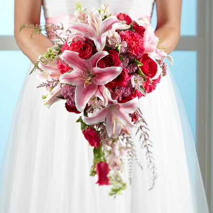 Lily & Rose Bouquet –  Savannah Flower Market, Savannah GA