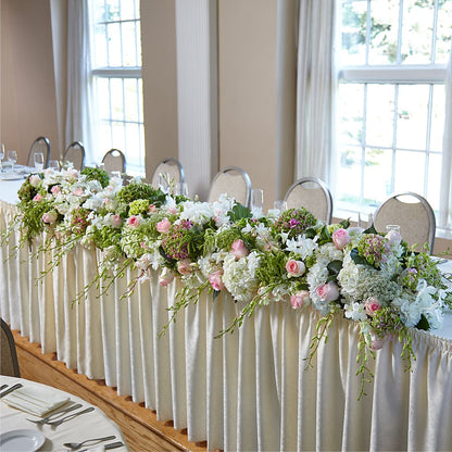 State of Joy Head Table Arrangement –  Savannah Flower Market, Savannah GA
