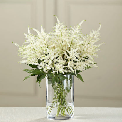 White Astilbe Bouquet –  Savannah Flower Market, Savannah GA